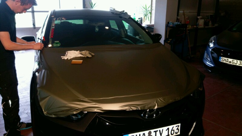 Motorhaube teilfolierung 3D